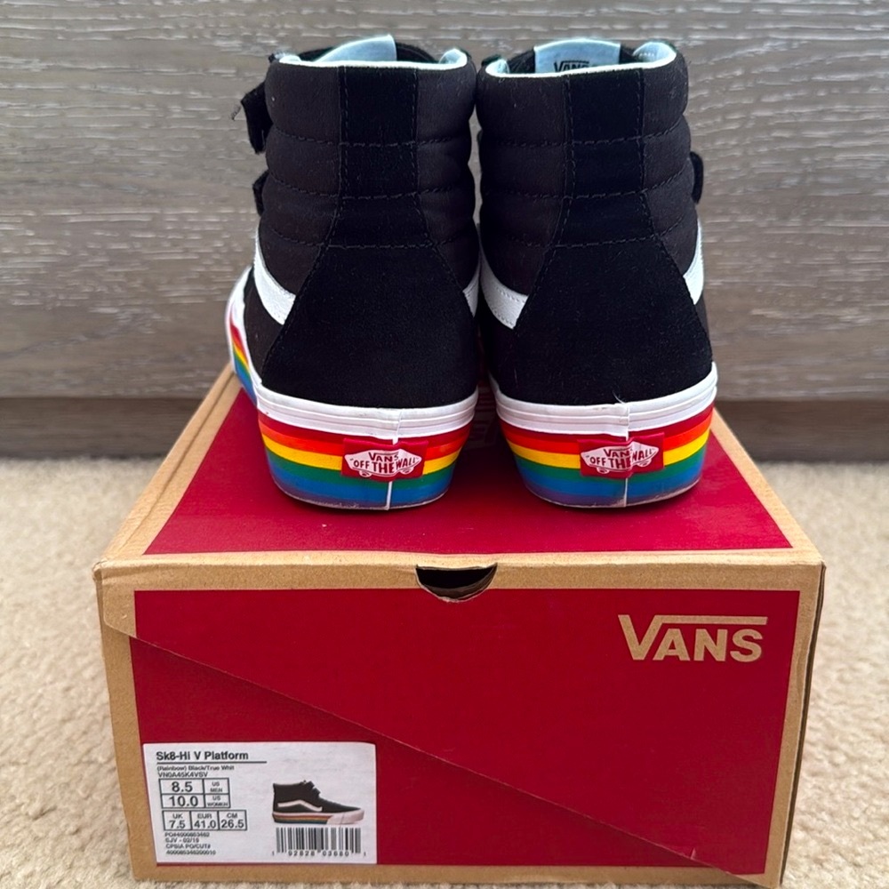 Vans Sk8-Hi V Platform Rainbow - Picture 5 of 5